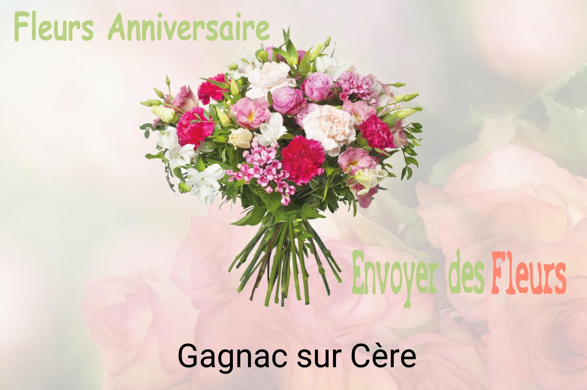 Bouquet de fleurs d’anniversaire livré à Gagnac-sur-Cère