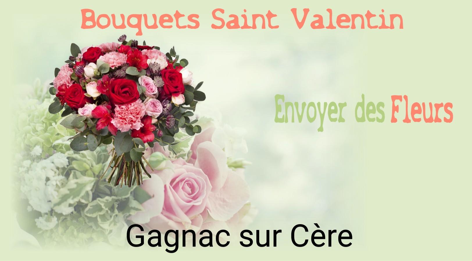 Roses de Saint-Valentin livrées à Gagnac-sur-Cère